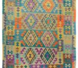 198 X 147 CM BEAUTIFUL ANTIQUE TRIBAL KILIM RUG FREE SHIPPING