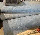 Commercial carpet underlay