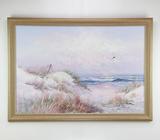 Large size, oil painting on broad, framed, signed, NO SALE