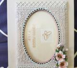 Gorgeous floral photo frame