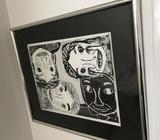 Framed Original Artwork