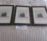 3 X PHOTO FRAMES.. NEW .. $10 THE LOT