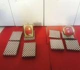 8 Hand polished solid brass photo frames brand new