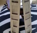 2 x Moderliving White Wooden Photo Frames. Hold 10 photos in all