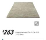 Shaggy Rug Thick 155 x 225cm