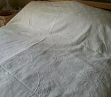 Bedspread Double Antique Cotton Marseille - AMAZING