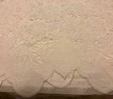 Curtain Fabric With Decorative Scalloped Edge