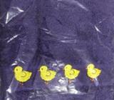 new embroidered bath towel