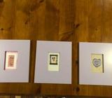 Purple frames x 3