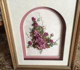 3D Ribbon work rosettes