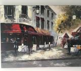 French Cafe Canvas