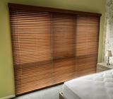Venetian blinds 2760 wide x 2055 drop