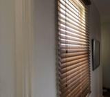 Wooden Blind 120 cm X 150 cm
