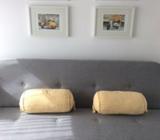 Sausage cushions x2