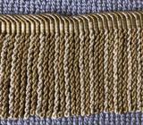 Fringe French Decorative Gold Bullion New in box 100% Cotton