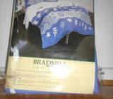 BRADMILL LUXURY BEDLINEN MATISE DESIGN KING SIZE QUILT COVER SET