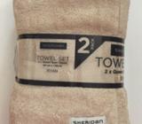 New Sheridan bath towel 2 pack
