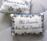 Selection of cushions