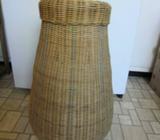 Cane Floor Vase
