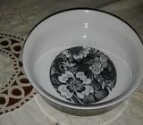 black and white bowl Japanese