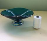 Small pretty Blue Glass dish