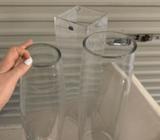 Glass vases