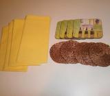 4 Serviettes & Drink Coasters