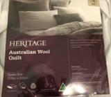 Wool duvet inner