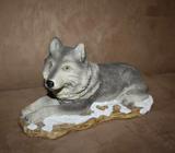 Wolf statue