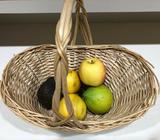 fruit basket oval shaped - 33cm x 23cm