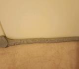 Black and White Checkered Dog Draft/Draught Door Stopper/Blocker