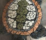 Ladybug mosaics by Emily