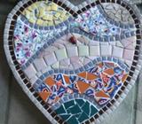 Ladybug mosaics by Emily