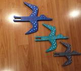 Dinosaur wall hangings