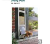 Large Pet Door for use on sliding Door