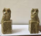 Vintage Owl bookends