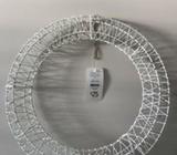 White Wire Wreath - decorate your own!