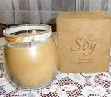 New - Soy candle in glass - Vanilla Spice