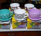 3x giant teacups