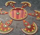 Reusable Acrylic Rangoli