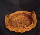 Vintage Wicker Tray