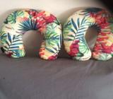 Head rest cushions