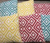 6 cushions, all for $10