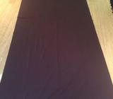 Long brown tablecloth 2.5m x 1.1m