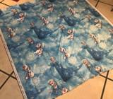 Frozen Elsa Olaf fabric