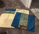 Asst table runners and cushion covers