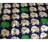 Elephant cotton fabric material upholstery
