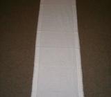 Vintage Linen & Crochet Table Runner