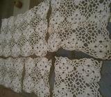 5 Vintage Crochet Doilies