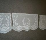 3 Vintage Crochet Doilies